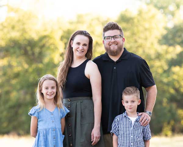 Price Johnson and family portrait